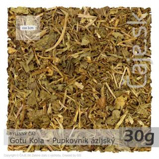 BYLINNÝ ČAJ Gotu Kola - Pupkovník (pupočník) ázijský (30g)