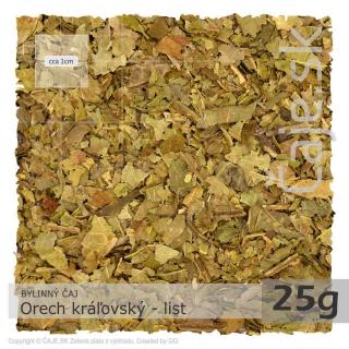 BYLINNÝ ČAJ Orech kráľovský – list (25g)