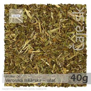 BYLINNÝ ČAJ Veronika lekárska – vňať (40g)