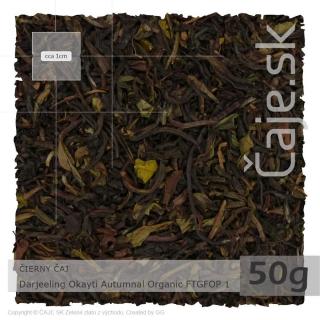 ČIERNY ČAJ INDIA – Darjeeling Okayti Autumnal Organic FTGFOP 1 (50g)