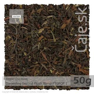 ČIERNY ČAJ INDIA – Darjeeling Second Flush Blend FTGFOP 1 (50g)