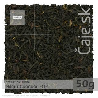 ČIERNY ČAJ INDIA – Nilgiri Coonoor FOP (50g)