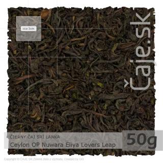 ČIERNY ČAJ SRÍ LANKA – Ceylon OP Nuwara Eliya Lovers Leap (50g)