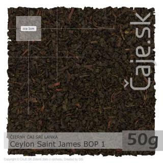 ČIERNY ČAJ SRÍ LANKA – Ceylon Saint James BOP 1 (50g)