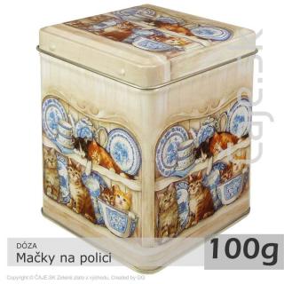 DÓZA Mačky na polici 100g