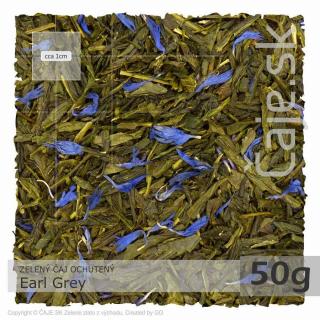 ZELENÝ ČAJ OCHUTENÝ Earl Grey (50g)