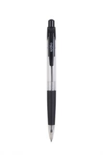 12 x Spoko, guličkové pero priehľadné Varianta: černá