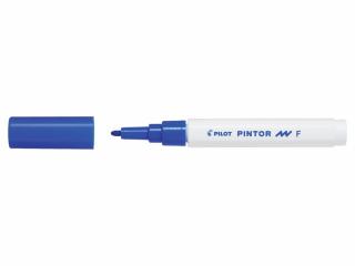 Akrylový popisovač Pilot Pintor F 1 mm Farba: Modrá