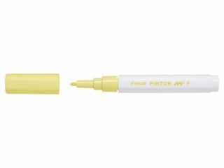 Akrylový popisovač Pilot Pintor F 1 mm Farba: Pastelová Žltá