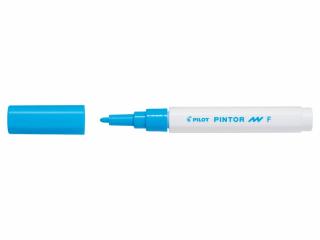 Akrylový popisovač Pilot Pintor F 1 mm Farba: Svetlo Modrá