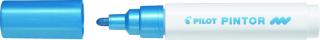 Akrylový popisovač Pilot Pintor M 1,4 mm Farba: Metalická Modrá