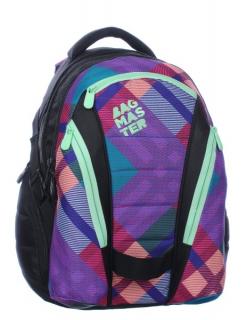 Dievčenský Študentský Batoh Bag 0115 A Pink / Green