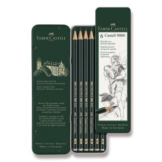 Faber-Castell, grafitová sada ceruziek Castell 9000