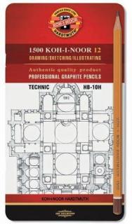 Koh-i-noor, grafitové ceruzky TECHNIC 1502