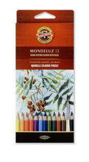 Koh-i-noor, mondeluz akvarelové pastelové ceruzky 3716 12 ks v sade