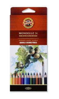 Koh-i-noor, mondeluz umelecké akvarelové pastelové ceruzky 3718 24 ks v sade
