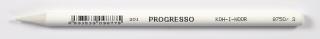 Koh-i-noor, pastelová ceruzka bez dreva v laku Progress 8750 biela