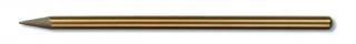 Koh-i-noor, pastelová ceruzka bez dreva v laku Progress 8750 zlatá