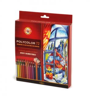 Koh-i-noor, sada umeleckých pasteliek Polycolor 72, 72 ks
