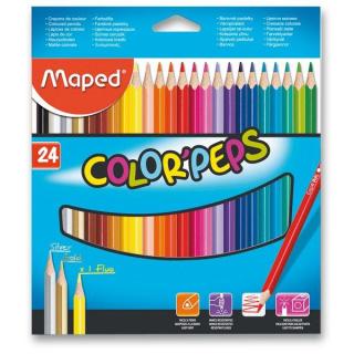 PASTELKY MAPED COLOR'PEPS - 24 FARIEB