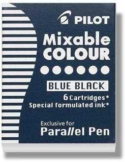 Pilot, bombičky pre Parallel Pen, IC-P3-S6 Farba: čierna