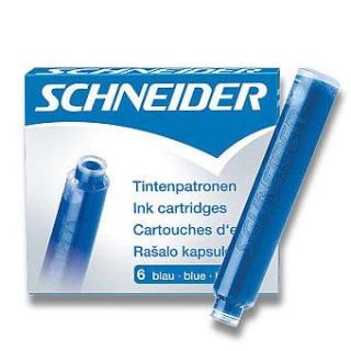 Schneider, bombičky do plniacich pier Farba: Modrá