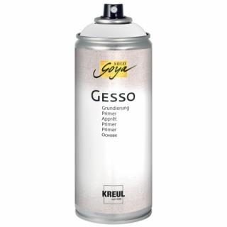 Šeps v spreji SOLO GOYA Gesso 400 ml BIELA