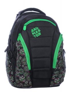 Študentský Batoh Bag 0215 D Black / Green