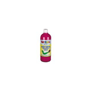 TOY COLOR, tempera 1000 ml., supervypratelné Varianta: 09 purpurově červená