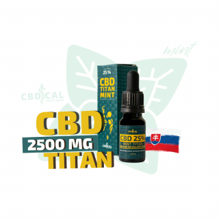 CBD MINT TITAN 2500 MG 10 ml