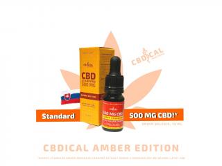 CBDICAL Standard 500mg CBD AMBER 10 ml