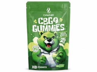 Canapuff CBG9 gummies Sour Apple 200mg