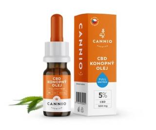 CANNIO CBD konopný olej 5% Full Spectrum 10ml