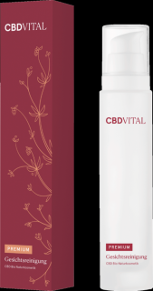 CBD BIO prírodná kozmetika na čistenie tváre 100ml CBD Vital