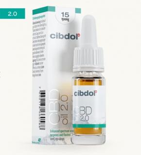 CBD olej 2.0 15% 1500mg Cibdol