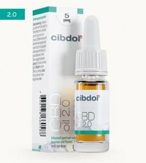 CBD olej 2.0 5% 500mg Cibdol