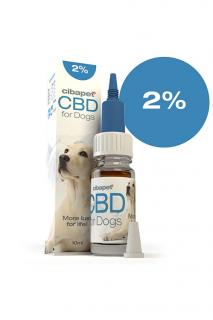 CBD olej pre psov 2% 200mg 10ml Cibapet