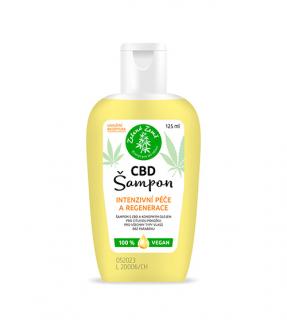 CBD šampon 125ml Zelená Země