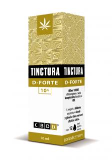 CBDex CBD Tinctura D-Forte 10% 10ml