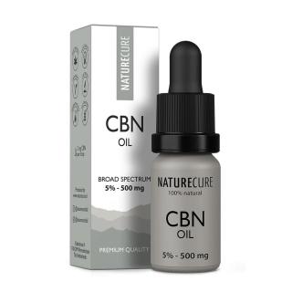 CBN olej kanabinol 5% 500mg 10ml NATURE CURE