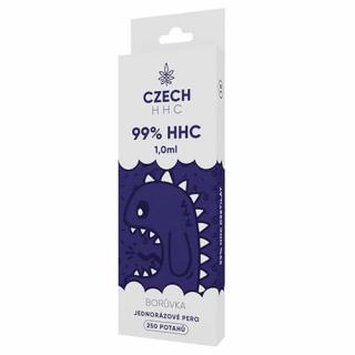 CZECH HHC 99% HHC jednorazové pero Broskyňa 250 poťahov 1ml 1ks