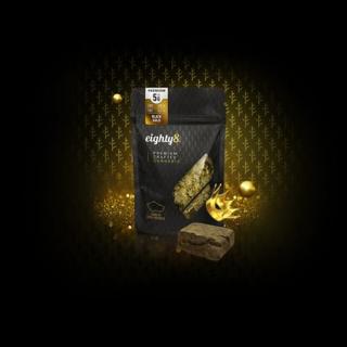 Eighty8 CBD Lisované konope Black Gold