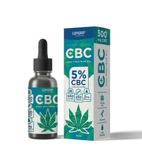 Euphoria CBC konopný olej full spectrum 5% 500 mg 10 ml