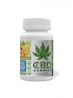 Euphoria CBD Gummies cukríky mix 375 mg 15ks