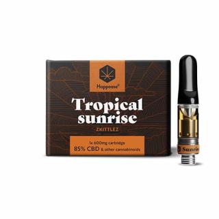 Happease Tropical Sunrise cartridge 600mg 85% CBD 1ks