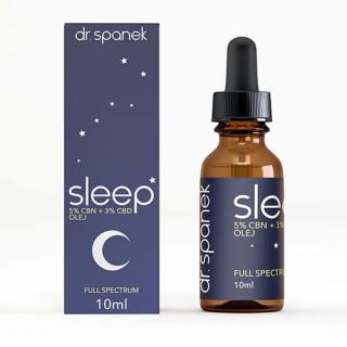 Kvapky na spánok 5% CBN a 3% CBD 10ml dr.spánek