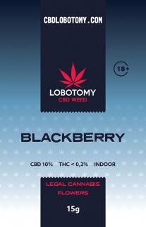 LOBOTOMY BLACKBERRY INDOOR CBD 10% a THC 0,2% 15g