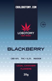 LOBOTOMY BLACKBERRY INDOOR CBD 10% a THC 0,2% 20g
