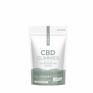 NATURE CURE CBD gummies čučoriedka 250mg 10ks