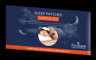PuroCuro Náplasti tester pre lepší spánok 2x6ks